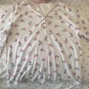 Floral long sleeve